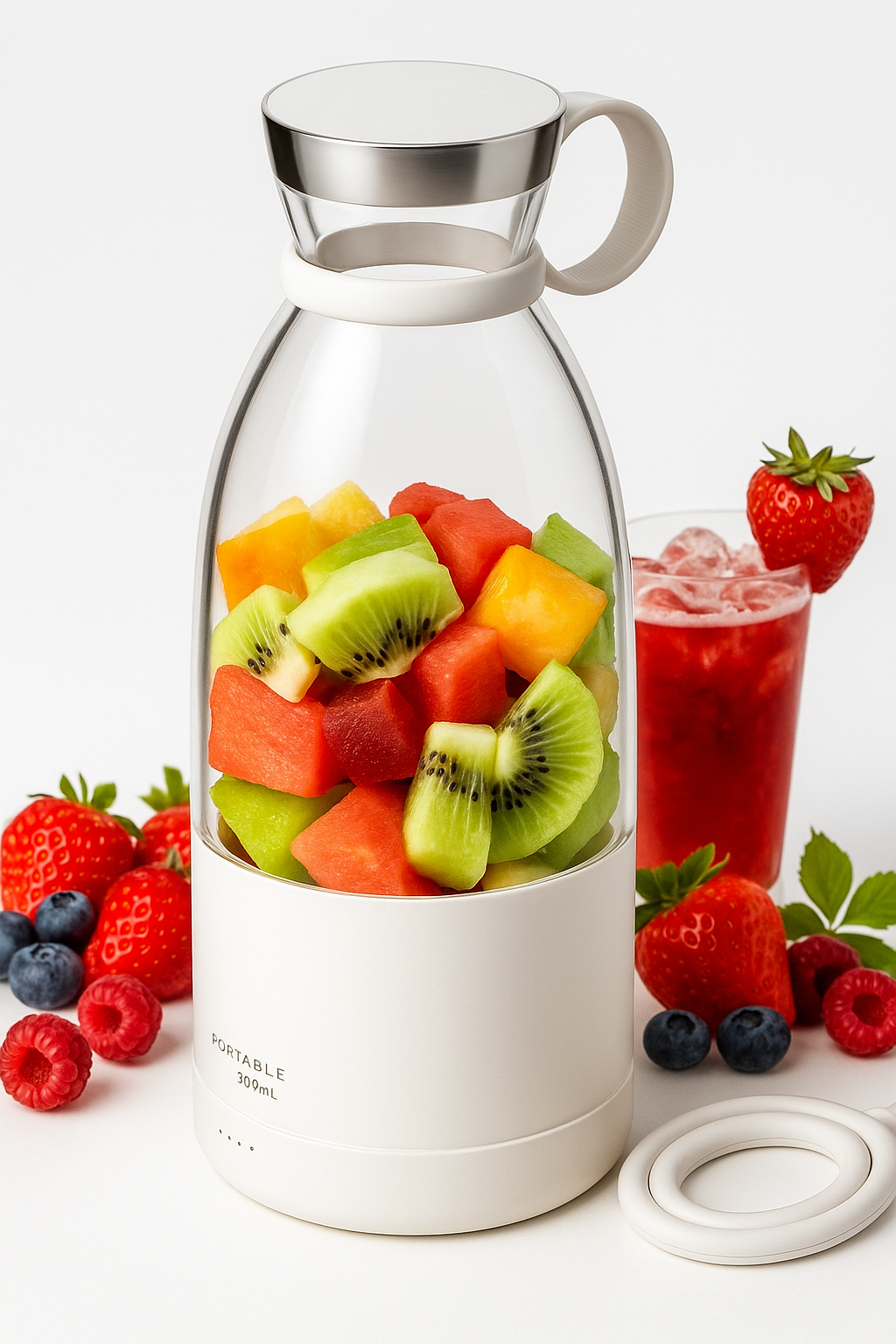 Batidora Licuadora Eléctrica Portátil